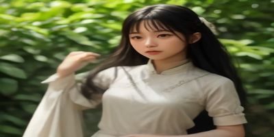 直筒形身材女性穿荷叶边比基尼在度假村泳池边，荷叶边装饰增加了胸部和臀部的视觉丰满感